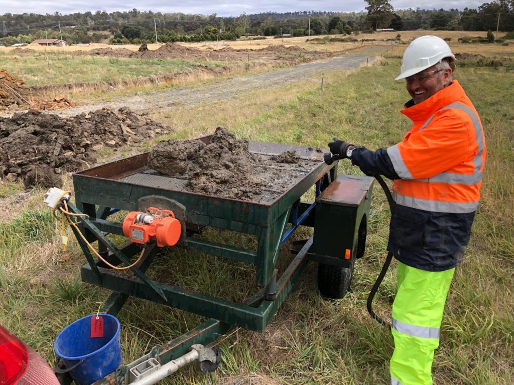 Mechanical Sieve Southern Archaeology